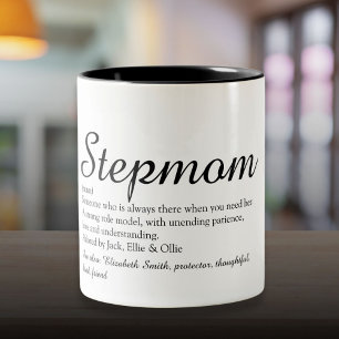 Taza Bicolor Mejor Madrastra de Todos los Tiempos, Definición d