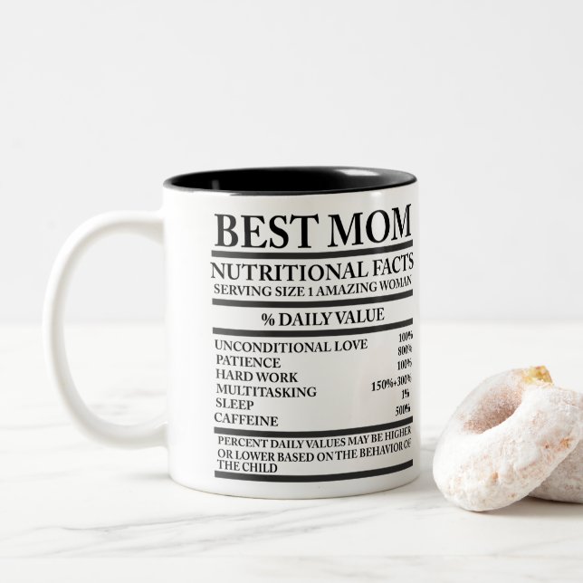 Taza Bicolor Mejor madre (Con donut)