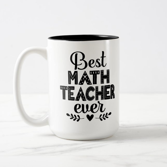 Taza Bicolor Mejor Maestra De La Historia (Izquierda)