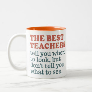 Taza Bicolor MEJOR MAESTROS nombres personalizados mugs