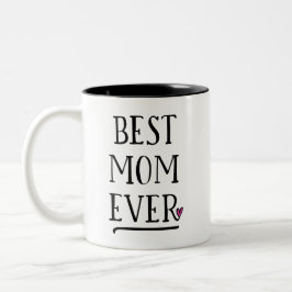 Taza Bicolor Mejor Mamá con Mensaje Personal de otro lado