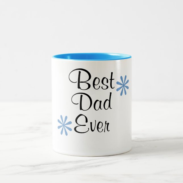 Taza Bicolor Mejor Mug de Papá (Centro)