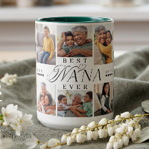 Mejor Nana Personalizado 8 Regalo de Colaje de Fot
