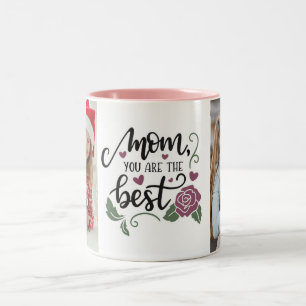Taza Bicolor Mejor niñera del mundo   Elegante guión 2 Fotograf