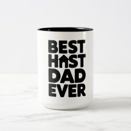 Taza Bicolor Mejor Padre Anfitrión