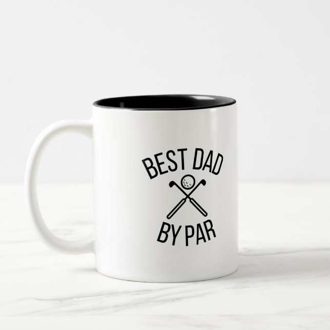 Taza Bicolor Mejor padre por par (Izquierda)