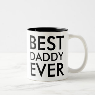 Taza Bicolor Mejor papa   Cof de dos tonos de regalo Día de San