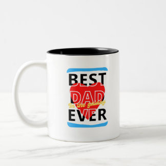 Taza Bicolor Mejor Papá de la galaxia de todos los tiempos