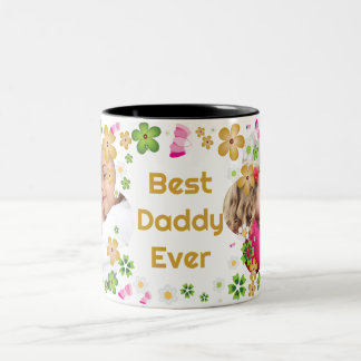Taza Bicolor Mejor Papá del Mundo Foto