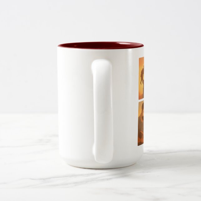 TAZA BICOLOR MEJOR PAPÁ MUG (Mango)