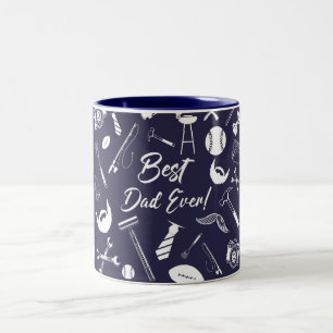 Taza Bicolor Mejor Papá Nunca