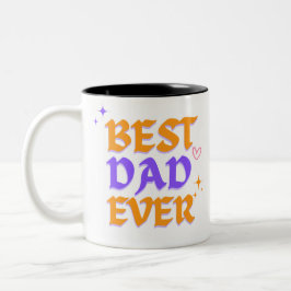 Taza Bicolor Mejor Papá Nunca - Diseño de Mug Día del Padre
