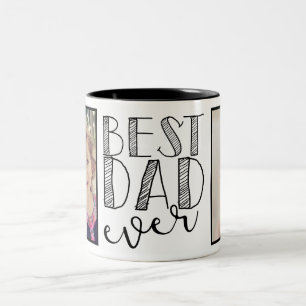 Taza Bicolor Mejor Papá Nunca Mug