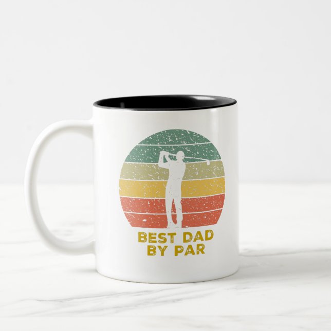 Taza Bicolor Mejor Papá Por Par (Izquierda)