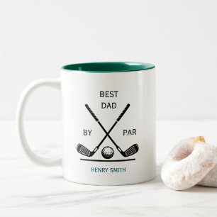 Taza Bicolor Mejor Papá por Par Regalo del Día del Padre para P