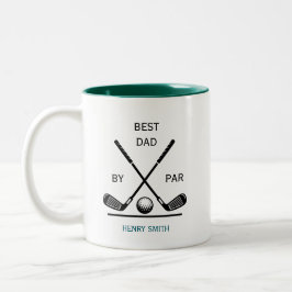 Taza Bicolor Mejor Papá por Par Regalo del Día del Padre para P