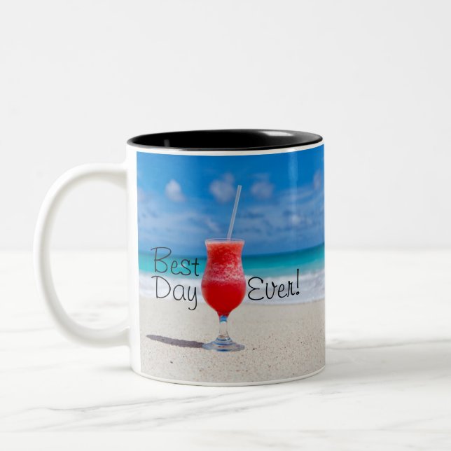 Taza Bicolor Mejor playa (Izquierda)