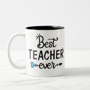 Taza Bicolor Mejor profesor de todos los tiempos