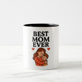 Taza Bicolor Mejor Regalo de Café de Mamá de la Historia