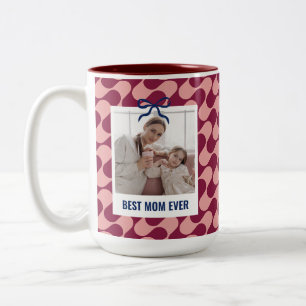 Taza Bicolor Mejor regalo de cumpleaños del Día de la Madre par