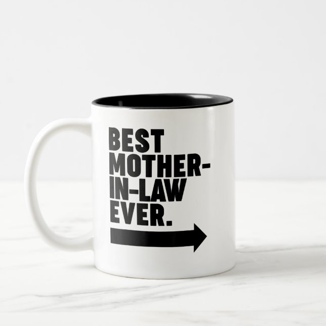 Taza Bicolor Mejor suegra de la historia (Izquierda)