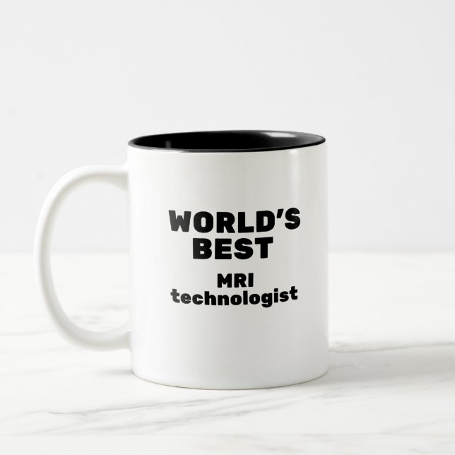 Taza Bicolor Mejor Tecnólogo de RI del Mundo (Izquierda)