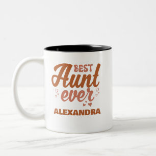 Taza Bicolor Mejor tía Eve