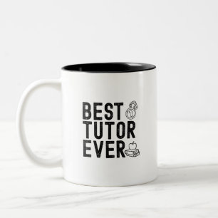 Taza Bicolor Mejor Tutor Jamás Agradecimiento a los Maestros