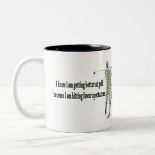 Taza Bicolor Mejorar el golf