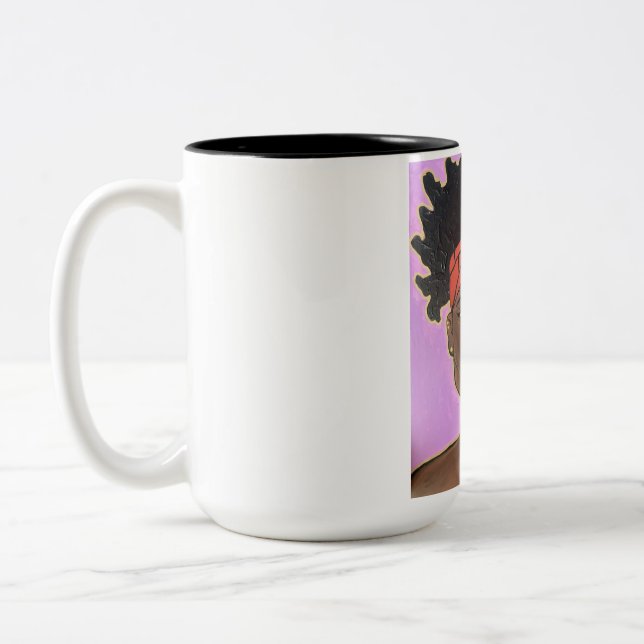 Taza Bicolor Melanin Beauty Mug (Izquierda)