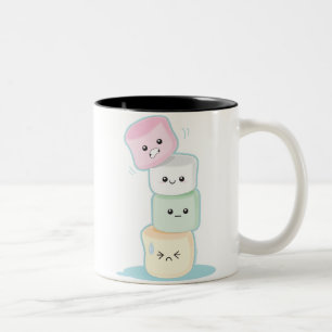 Taza Bicolor Melcochas apiladas