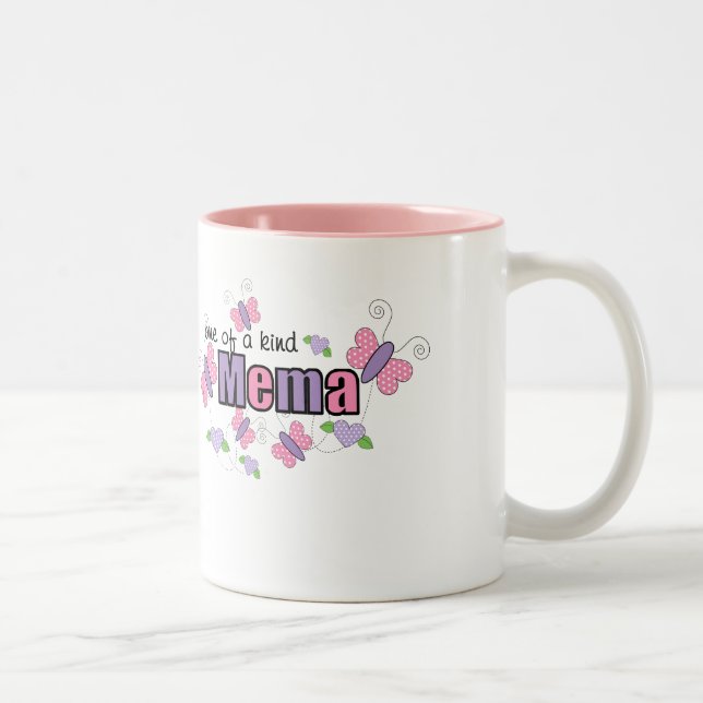 Taza Bicolor Mema Única (Derecha)
