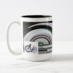 Taza Bicolor Membresía Premier de CycleNuts