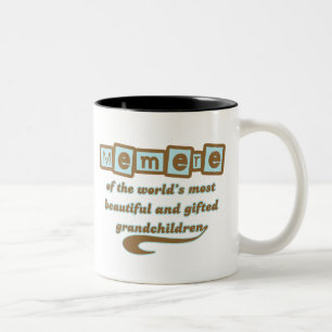 Taza Bicolor Memere de nietos dotados