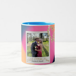 Taza Bicolor Memorabilia del Prom Senior