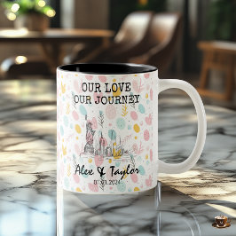 Taza Bicolor Memoria personalizada de Nueva York - Landma de ar