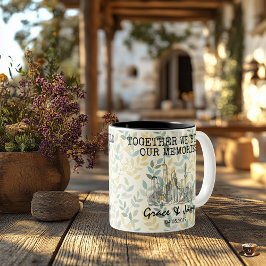 Taza Bicolor Memoria personalizada de Shanghai - Punto de refer