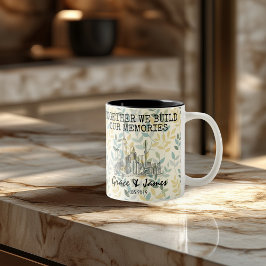 Taza Bicolor Memoria personalizada de Shanghai - Punto de refer