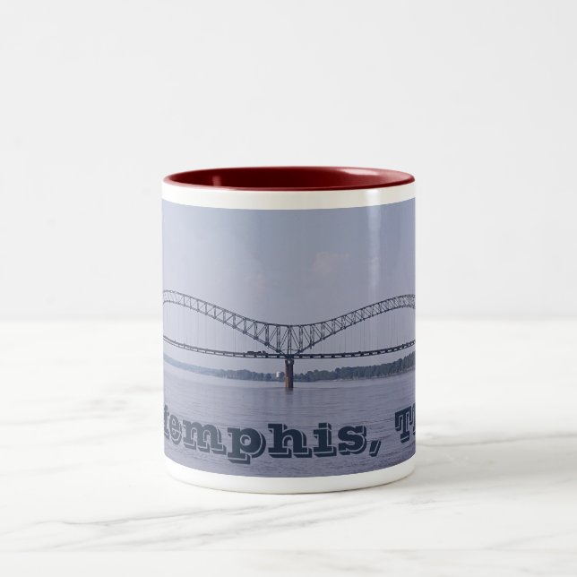 Taza Bicolor Memphis, TN Coffee Mug (Centro)