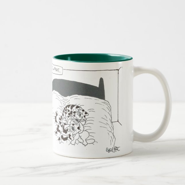 Taza Bicolor Menage patas (Derecha)