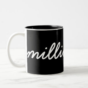 Taza Bicolor Mentalidad maximalista de diseño minimalista 'mill