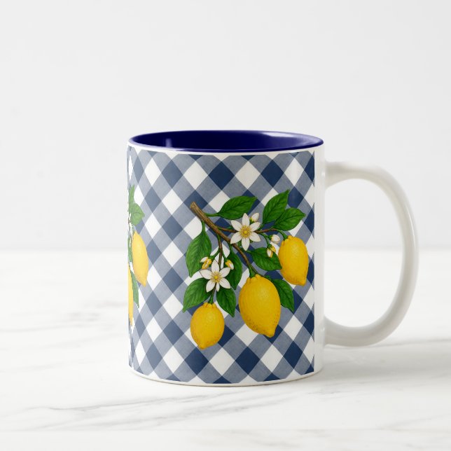 Taza Bicolor Menton Lemon Two-Tone Mug (Derecha)