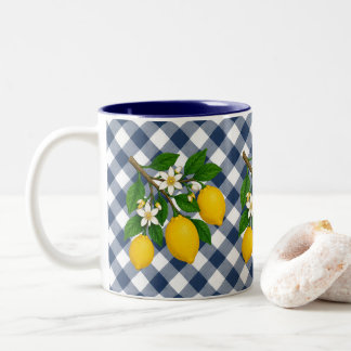 Taza Bicolor Menton Lemon Two-Tone Mug