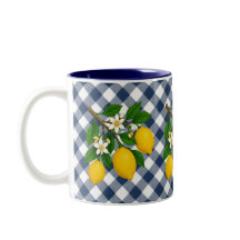 Menton Lemon Two-Tone Mug