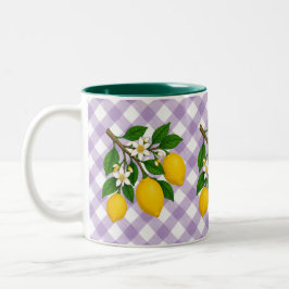Taza Bicolor Menton Lemon Two-Tone Mug