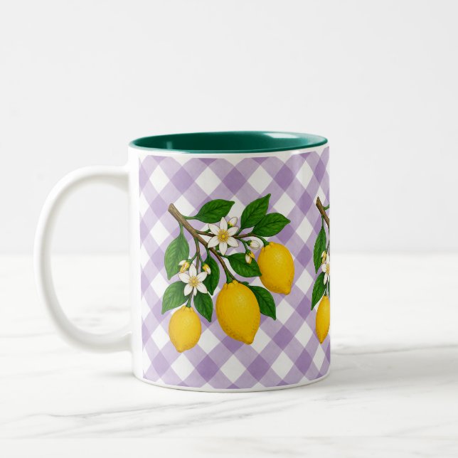 Taza Bicolor Menton Lemon Two-Tone Mug (Izquierda)