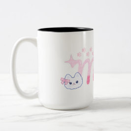 Taza Bicolor Meowpink