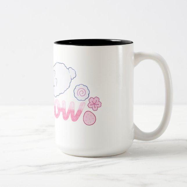 Taza Bicolor Meowpink (Derecha)