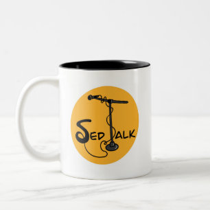 Taza Bicolor Mercadería De Palabras Sed