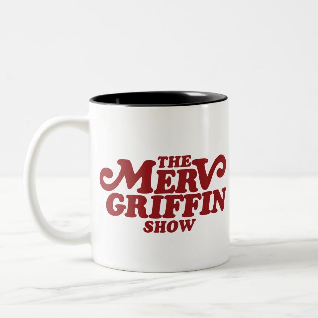 Taza Bicolor Mercancías del programa Merv Griffin (Izquierda)